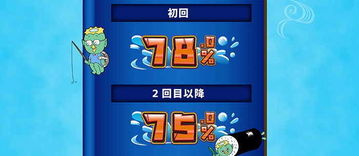 初回換金率は3％以上優遇