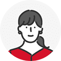 女性のユーザーアイコン